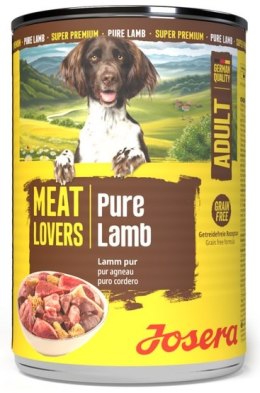Josera Pies Meat Lovers Pure Jagnięcina puszka 400g