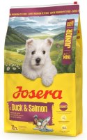 Josera Pies Mini Junior Duck & Salmon 900g
