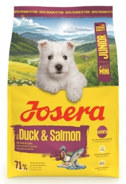 Josera Pies Mini Junior Duck & Salmon 900g