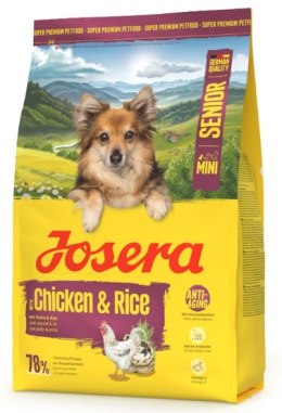 Josera Pies Mini Senior Chicken & Rice 900g
