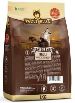 Wolfsblut Dog Western Cape Adult - struś i bataty 1kg