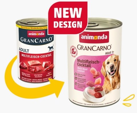 Animonda GranCarno Original Adult Multifleisch Mix Mięsny puszka 400g