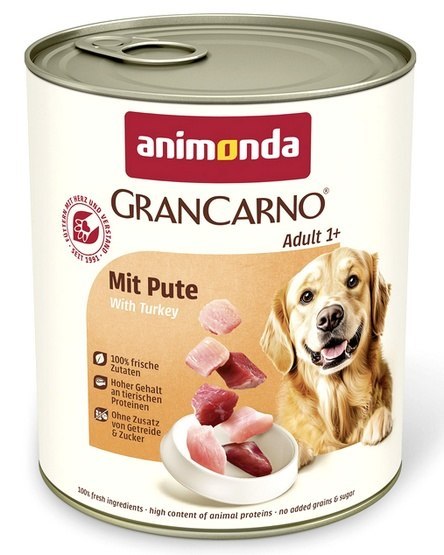 Animonda GranCarno Original Adult Pute Indyk puszka 800g