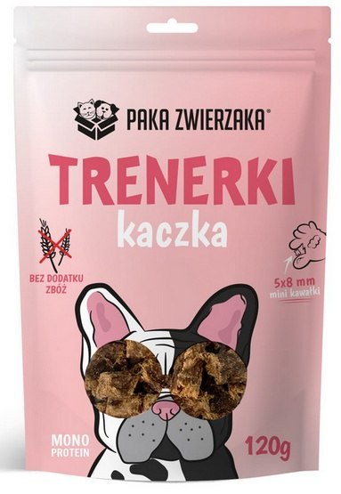 Paka Zwierzaka Trenerki Kaczka 120g
