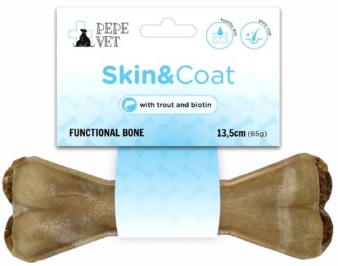 Paka Zwierzaka PEPE VET Kość funkcjonalna Skin & Coat 13,5cm