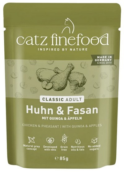 Catz Finefood Classic N.15 Kurczak i Bażant saszetka 85g