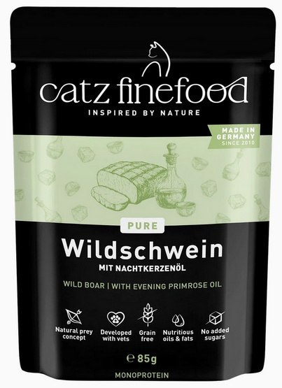 Catz Finefood Pure Dzik (Purrrr N.109) saszetka 85g