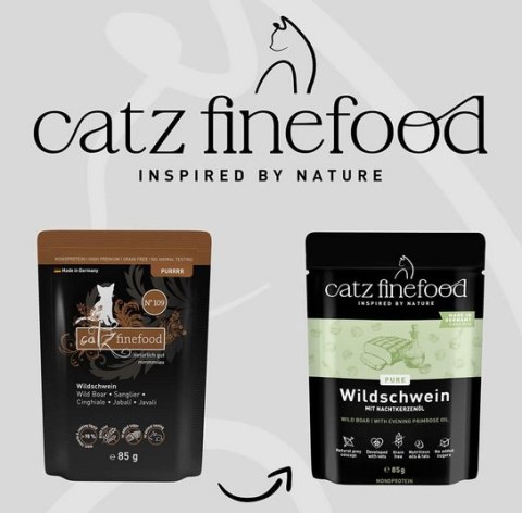 Catz Finefood Pure Dzik (Purrrr N.109) saszetka 85g