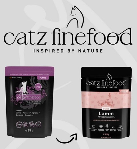 Catz Finefood Pure Jagnięcina (Purrrr N.111) saszetka 85g