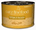 Catz Finefood Classic Drób i Krewetki (N.17) puszka 200g