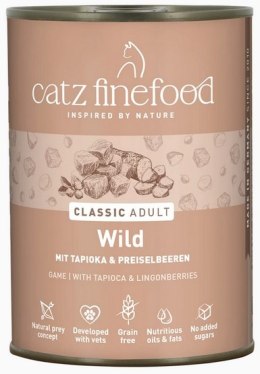 Catz Finefood Classic Dziczyzna (N.09) puszka 400g