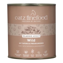Catz Finefood Classic Dziczyzna (N.09) puszka 800g