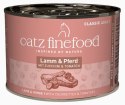 Catz Finefood Classic Jagnięcina i Konina (N.19) puszka 200g