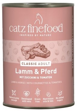 Catz Finefood Classic Jagnięcina i Konina (N.19) puszka 400g