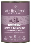 Catz Finefood Classic Jagnięcina i Królik (N.11) puszka 400g