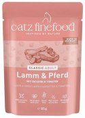 Catz Finefood Classic N.19 Jagnięcina i Konina saszetka 85g