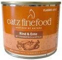 Catz Finefood Classic Wołowina i Kaczka (N.23) puszka 200g