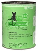 Catz Finefood Classic Wołowina i Kaczka (N.23) puszka 400g
