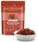Catz Finefood Classic N.07 Wołowina i cielęcina saszetka 300g