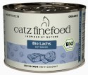 Catz Finefood Organic Bio Łosoś (N.513) puszka 200g