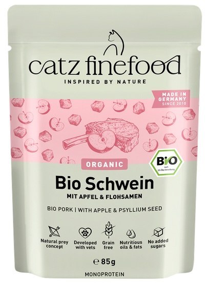 Catz Finefood Organic Bio Wieprzowina (N.509) saszetka 85g