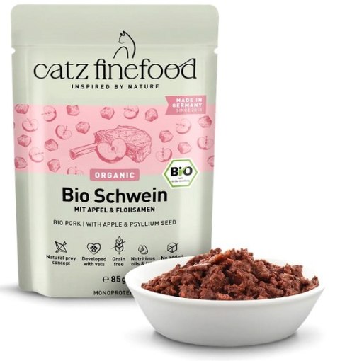 Catz Finefood Organic Bio Wieprzowina (N.509) saszetka 85g