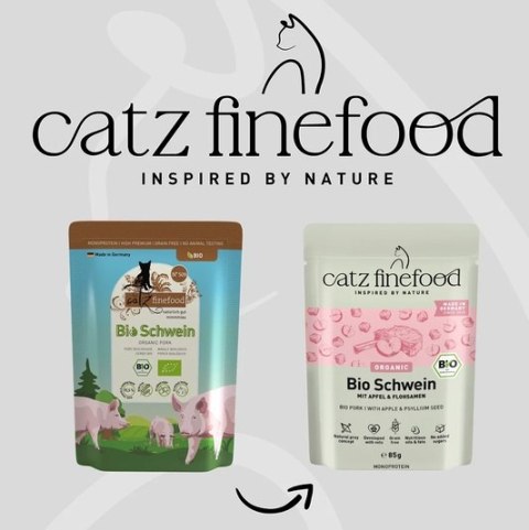Catz Finefood Organic Bio Wieprzowina (N.509) saszetka 85g