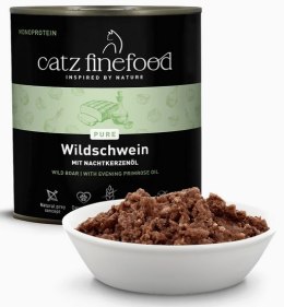 Catz Finefood Pure Dzik (Purrrr N.109) puszka 800g