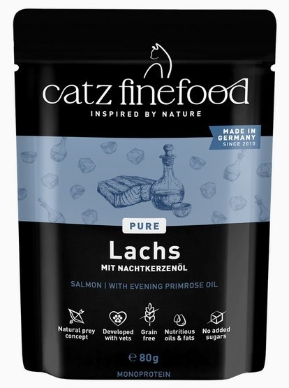 Catz Finefood Pure Łosoś (Purrrr N.105) saszetka 80g