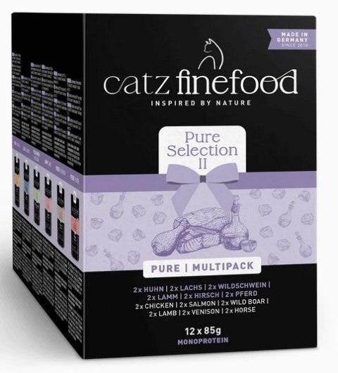 Catz Finefood Pure Selection (Purrrr Collection) II saszetki multipack 12x80/85g