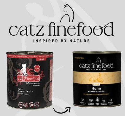 Catz Finefood Pure Kurczak (Purrrr N.103) puszka 800g