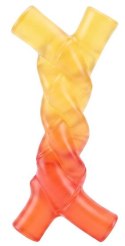 Zolux Zabawka gryzak TPR Gummies Warkocz 16cm
