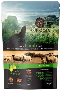 Ambrosia Dog Mediterranean Lamb saszetka 150g