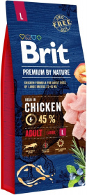Brit Premium By Nature Adult L Large 15kg