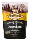 Carnilove Dog Fresh Chicken & Rabbit Adult - kurczak i królik 1,5kg