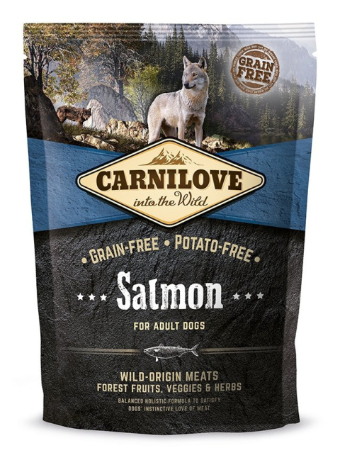 Carnilove Dog Salmon Adult - łosoś 1,5kg