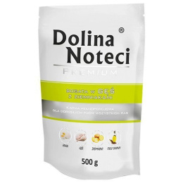 Dolina Noteci Premium Pies Gęś i ziemniaki saszetka 500g