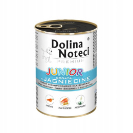Dolina Noteci Premium Pies Junior Jagnięcina puszka 400g