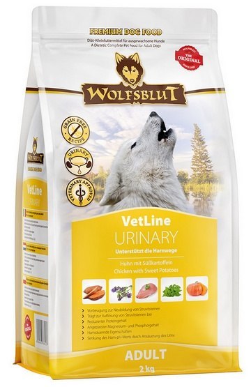 Wolfsblut Dog VetLine Urinary - kurczak i bataty 2kg Wolfsblut Dog VetLine Urinary - kurczak i bataty 2kg